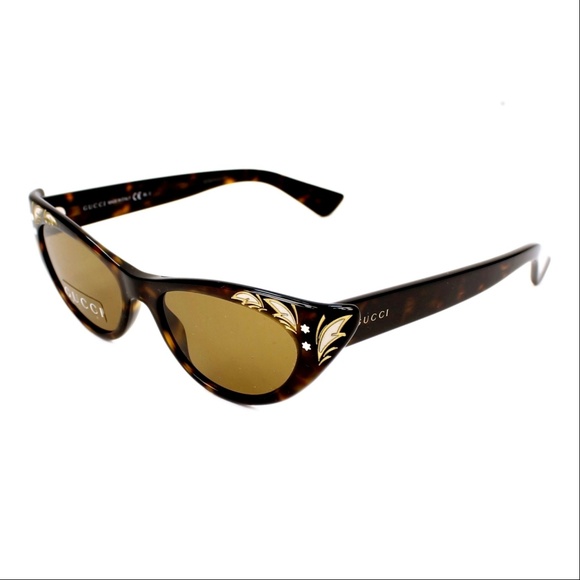 gucci dark havana sunglasses